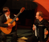 Krzysztof Peech, gitarzysta oraz Piotr Rangno, akordeonista