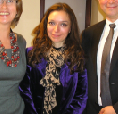 W rodku Julianna Avdeeva - pianistka, po prawej Krzysztof Jaboski - pianista